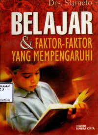 Image of BELAJAR & FAKTOR-FAKTOR YANG MEMPENGARUHI