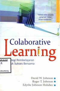 Image of COLABORATIVE LEARNING STRATEGI PEMBELAJARAN UNTUK SUKSES BERSAMA