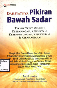 Image of DAHSYATNYA PIKIRAN BAWAH SADAR