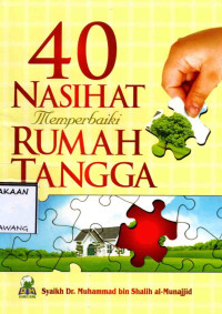 Image of 40 NASIHAT MEMPERBAIKI RUMAH TANGGA