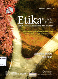 Image of ETIKA BISNIS & PROFESI UNTUK DIREKTUR, EKSEKUTIF DAN AKUNTAN