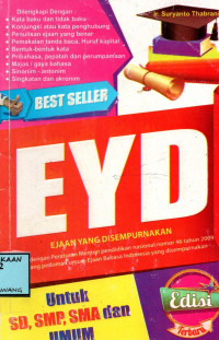 Image of EYD EJAAN YANG DISEMPURNAKAN