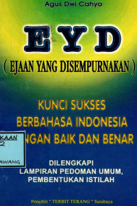 Image of EYD EJAAN YANG DISEMPURNAKAN