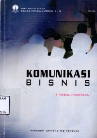 Image of KOMUNIKASI BISNIS
