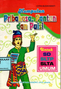 Image of KUMPULAN PERIBAHASA PANTUN DAN PUISI
