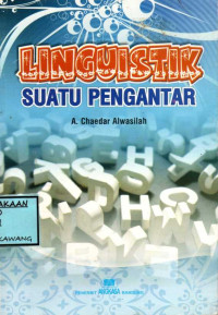 Image of LINGUISTIK SUATU PENGANTAR