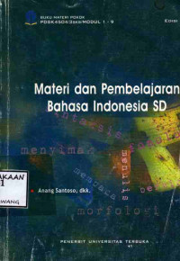 Image of MATERI DAN PEMBELAJARAN BAHASA INDONESIA SD