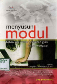Image of MENYUSUN MODUL BAHAN AJAR UNTUK PERSIAPAN GURU DALAM MENGAJAR
