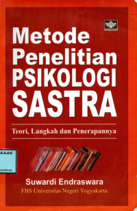 Image of METODE PENELITIAN PSIKOLOGI SASTRA