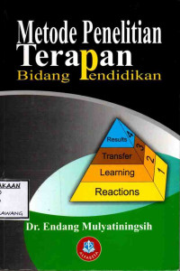 Image of METODE PENELITIAN TERAPAN BIDANG PENDIDIKAN