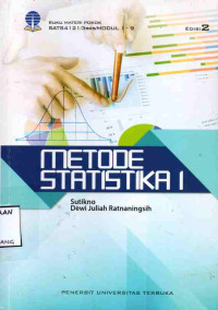 Image of METODE STATISTIKA I