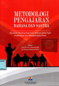 Image of METODOLOGI PENGAJARAN BAHASA DAN SASTRA