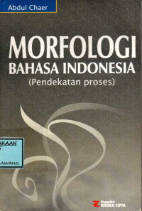 Image of MORFOLOGI BAHASA INDONESIA