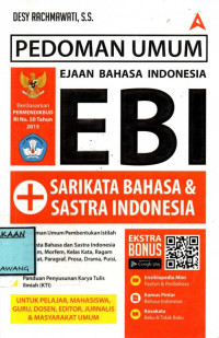 Image of PEDOMAN UMUM EJAAN BAHASA INDONESIA EBI