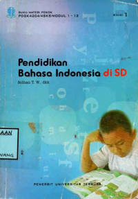 Image of PENDIDIKAN BAHASA INDONESIA DI SD