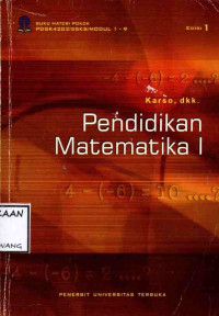 Image of PENDIDIKAN MATEMATIKA I