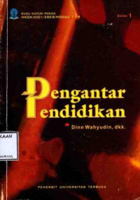 Image of PENGANTAR PENDIDIKAN