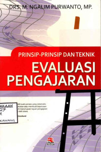 Image of PRINSIP-PRINSIP DAN TEKNIK EVALUASI PENGAJARAN
