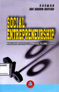 Image of SOCIAL ENTREPRENEURSHIP