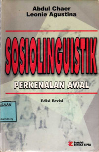 Image of SOSIOLINGUISTIK PERKENALAN AWAL