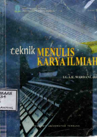 Image of TEKNIK MENULIS KARYA ILMIAH