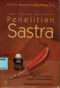 Image of TEORI METODE DAN TEKNIK PENELITIAN SASTRA