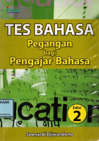 Image of TES BAHASA PEGANGAN BAGI PENGAJAR BAHASA